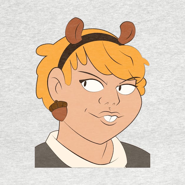 Squirrel Girl Character Portrait by Avengedqrow